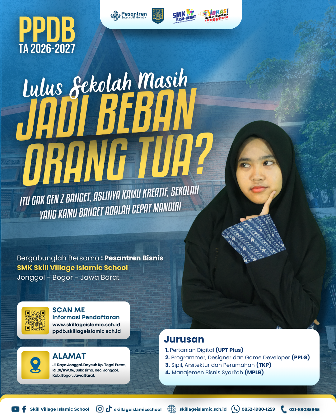 alasan sekolah di SMK ini